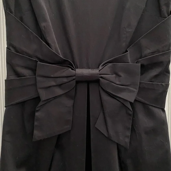 Kate Spade Black Bow Dress, Size 2 - Picture 3 of 6